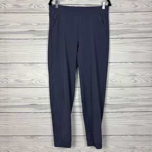 Athleta Brooklyn Legacy Mid-Rise Joggers Pants Size 10 Blue/Gray